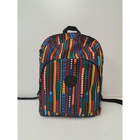 Kipling Backpack Clas Seoul Nylon 15" Large Bag Weekend Travel - Picture 1 of 11